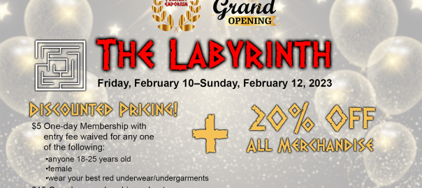 grand opening weekend specials